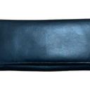 Coach  Kisslock Long Black Leather Wallet Vintage Photo 0