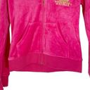 Juicy Couture Vintage  Velour track Jacket Size Medium Photo 3