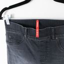 Spanx  Pull On High Rise Straight Leg Jeans Size Small in Vintage Black Photo 6