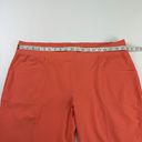 Krass&co D& Active Orange Capri Pants Pull On Pockets Stretch Knee Area Size 1XP Photo 4