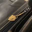 Gucci  Leather Shoulder Bag, in Deep Navy with Gold Tone Photo 10