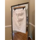 Talbots  White Denim Skirt Size 2 Photo 2