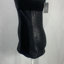 Cynthia Rowley Activewear Black Shimmer Workout Tank Top Size Small Photo 7