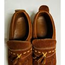 Rusty Vintage Rare 70s Skateboards Made in Spain   Suede Tassels Shoes Sz 10 Photo 6