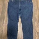 Lane Bryant  dark wash Straight leg 28 tighter tummy tech jeans Photo 0