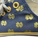 The Row  One Notre Dame Blue Gold Sneakers Unisex Men's 6 Women's 7.5 Photo 6