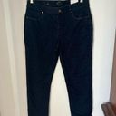 White House | Black Market NWT WHBM the mid rise slim ankle cuffed jeans with metallic detail size 4 Photo 0