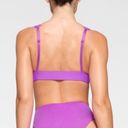 SKIMS  Swim Plunge Bikini Top VIOLET PURPLE LIMITED EDITION NWT Photo 3