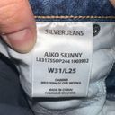 Silver Jeans Silver Aiko skinny distressed 31x25 destroyed jeans Photo 2