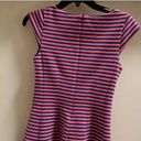 Lilly Pulitzer  Briella Ottoman Stripe Dress Pink Blue XS Lined RARE HTF GORGEOUS Photo 3