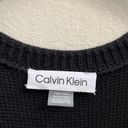 Calvin Klein NEW $150  Black Knit Cutout Midi Dress Photo 3