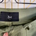 3x1  Simone Cropped Trousers in Light Moss Green Photo 6