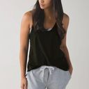 Lululemon  Cool To Street Tank Gator Green Jazzy White Size 12 Photo 3