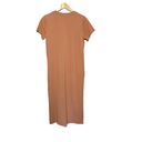 NWT Banana Republic Burnt Orange T Shirt Short Sleeve Maxi Dress Size Large Photo 1