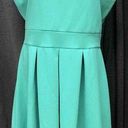 Tiana B  Jade Sleeveless V-Neck Pleated Fit & Flare Dress Womens Size 12 Photo 0