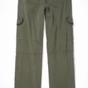 American Eagle AE Dreamy Drape Stretch Super High-Waisted Cargo Baggy Wide-Leg Pant Photo 2