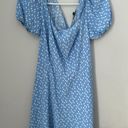 Lila Rose Blue Off The Shoulder Dress Photo 0