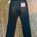 Good American NWT  Good Classic Raw Hem High Rise Jeans size 6 Dark Wash Blue940 Photo 5