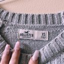 Hollister Co. Heather Gray Knit Sweater Dress Photo 1