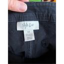 Style & Co  size 12 black cropped pants -21 inches inseam Photo 2