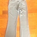 Grey Stretch Bootcut Flare Leg Pants Gray Size M Photo 2