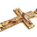 Tehrani Jewelry 14k solid gold crucifix charm | real gold pendant | religious pendant | Gift | Photo 4