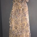 Bardot Rumi Leopard Animal Print Midi Strapless Spring Dress Womens Medium 8 Photo 5