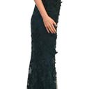 Giffniseti Butterfly Appliques Lace Up Guipure Lace Maxi Cami Formal Dress Sz S Photo 11