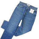 NWT Mother Superior Tune Up Hover Cuff in Hit The Ground Running Rigid Jeans 30 Photo 3