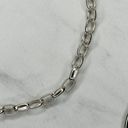 The Moon  and Star Silver Tone Metal Chain Link Belt OS One Size Photo 9