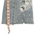 Venus  Floral Applique Wide Leg Flare Bootcut Jeans size 6 Photo 10