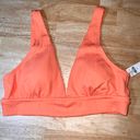 Aerie Large  Women’s Rib Orange Bikini Top BNWTS Retails $34.95 Photo 0