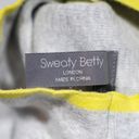 Sweaty Betty Serenity Cotton Blend Stretch Knit Mock Neck Pullover Sweater Gray Photo 1