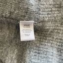 Zenana Outfitters Melange V Neck Button Cardigan size Large Gray Photo 5