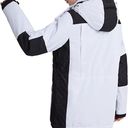 Men or Women Winter Jacket Winter Coats Ski Jacket White Snow Jacket size L Size L Photo 2