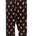 Revman M Womens 2 Piece Pajama Set Long Sleeve Top Pants Black Red Sleep PJS NEW Size M Photo 1