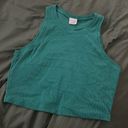 Full Tilt Green cropped tank XL Photo 0