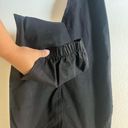 I am gia I.AM.GIA Black Parachute Jogger Pants Size L Photo 3