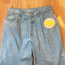 Mother Jeans Pleated Fun Dip Puddle Light Wash Straight Leg NWT Size 32 Blue Photo 5