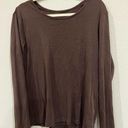 White Stag  Womens Brown Blouse‎ Size XXL Long Sleeve Photo 0