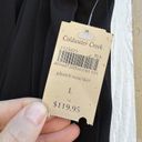 Coldwater Creek New  Black Lined Pleated Maxi Skirt Women's Size Large 14 Photo 2