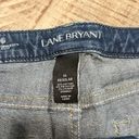 Lane Bryant  Genius Fit straight leg jeans EUC Photo 2