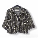 Trina Turk Abstract Button Down Jacket Photo 1