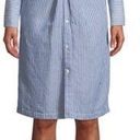 Vince [] Stripe Shirt Dress with Twist Front-Size 6 Photo 0