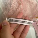 Victoria's Secret  Dream Angels Chantilly Long Line Bralette Angel Bra Pink XL Photo 5