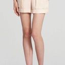 BCBGMAXAZRIA  Women Addison High Waist Shorts Beige Photo 0