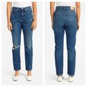 Everlane NWT  The ’90s Cheeky Button Fly Distressed Ankle Straight Jean Size 26 Photo 11