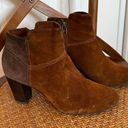 Johnston & Murphy  Alex suede colorblock booties size 6.5 Photo 3