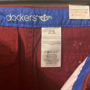 Dockers New NWT Womens  Red Soft Khaki Straight Leg Chinos Slacks Size 8 Photo 3