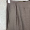 Talbots  Womens‎ Stretch Wool Skirt Pleated Size 6 Brown Made in Japan Career Photo 6